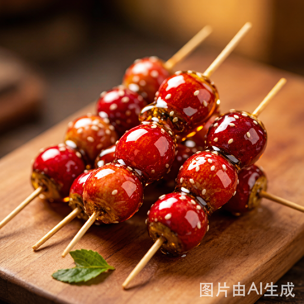 Candied Hawthorn (Tanghulu)