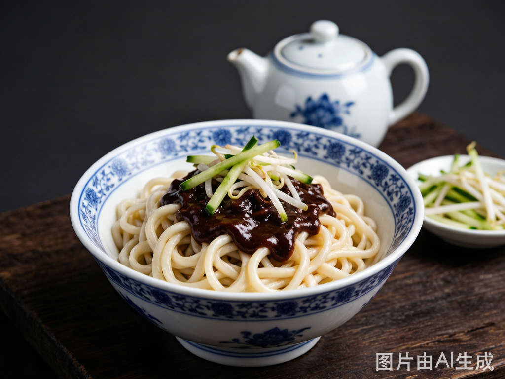 Zhajiangmian (Fried Sauce Noodles)