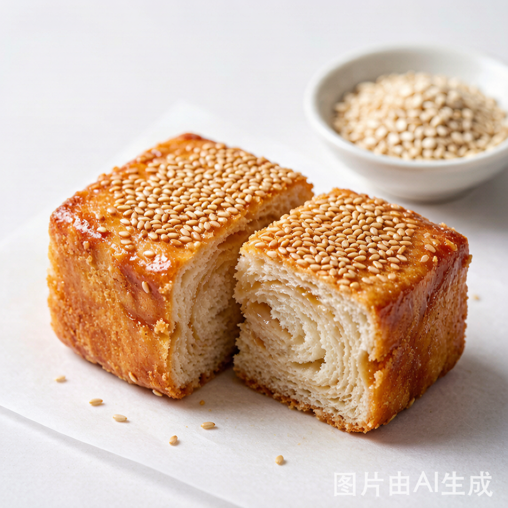 Dama Cake (Sesame Pastry)