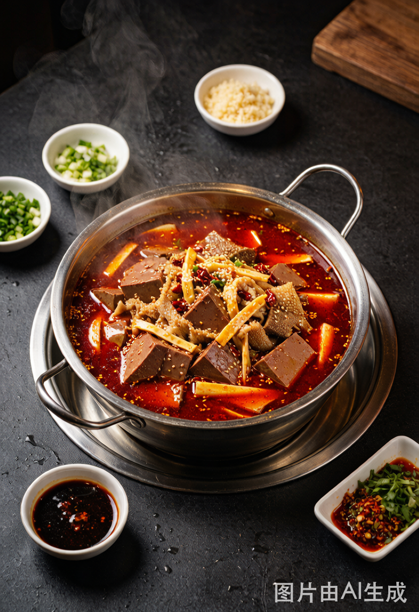 Maoxuewang (Blood Curd Hot Pot)
