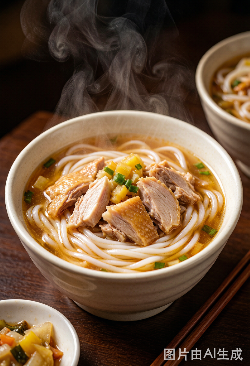 Cold Chicken Rice Noodles