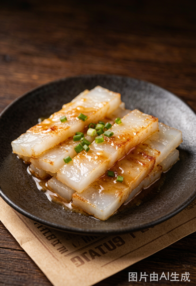 Dalian Fried Menzi (Starch Cake)