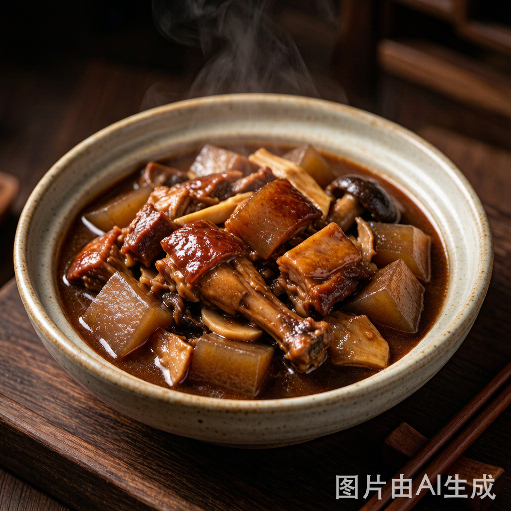 Braised Duck with Konjac