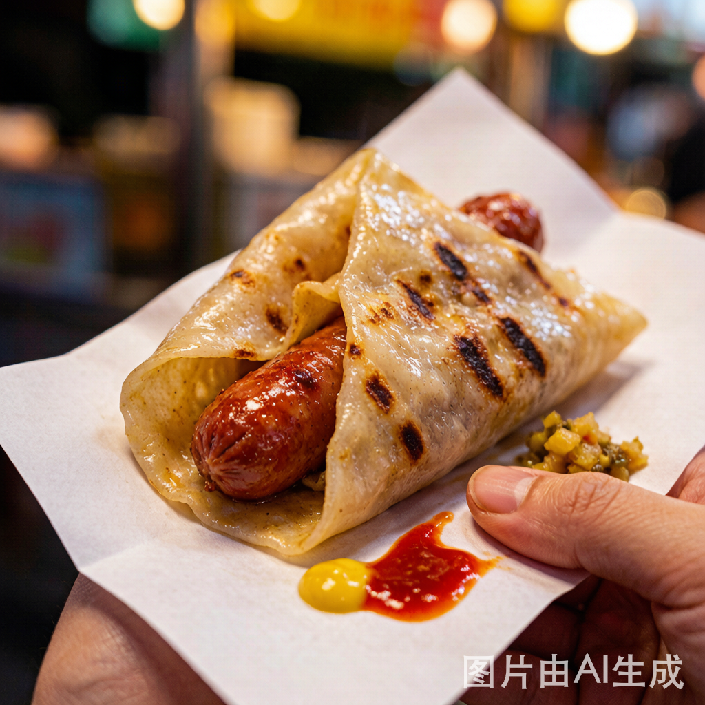 Big Sausage Wrapped Small