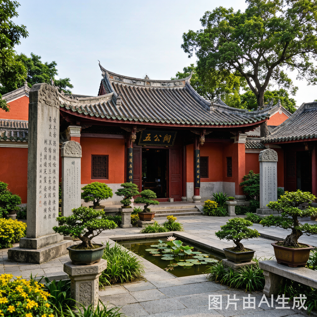 Wugong Temple (Five Officials Temple)