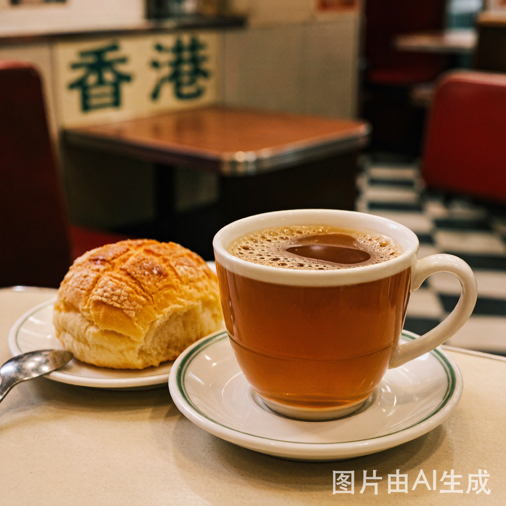 Silk Stocking Milk Tea / Egg Waffle