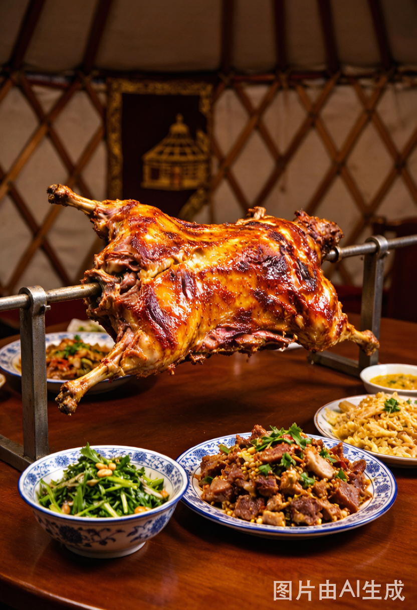 Roasted Whole Lamb