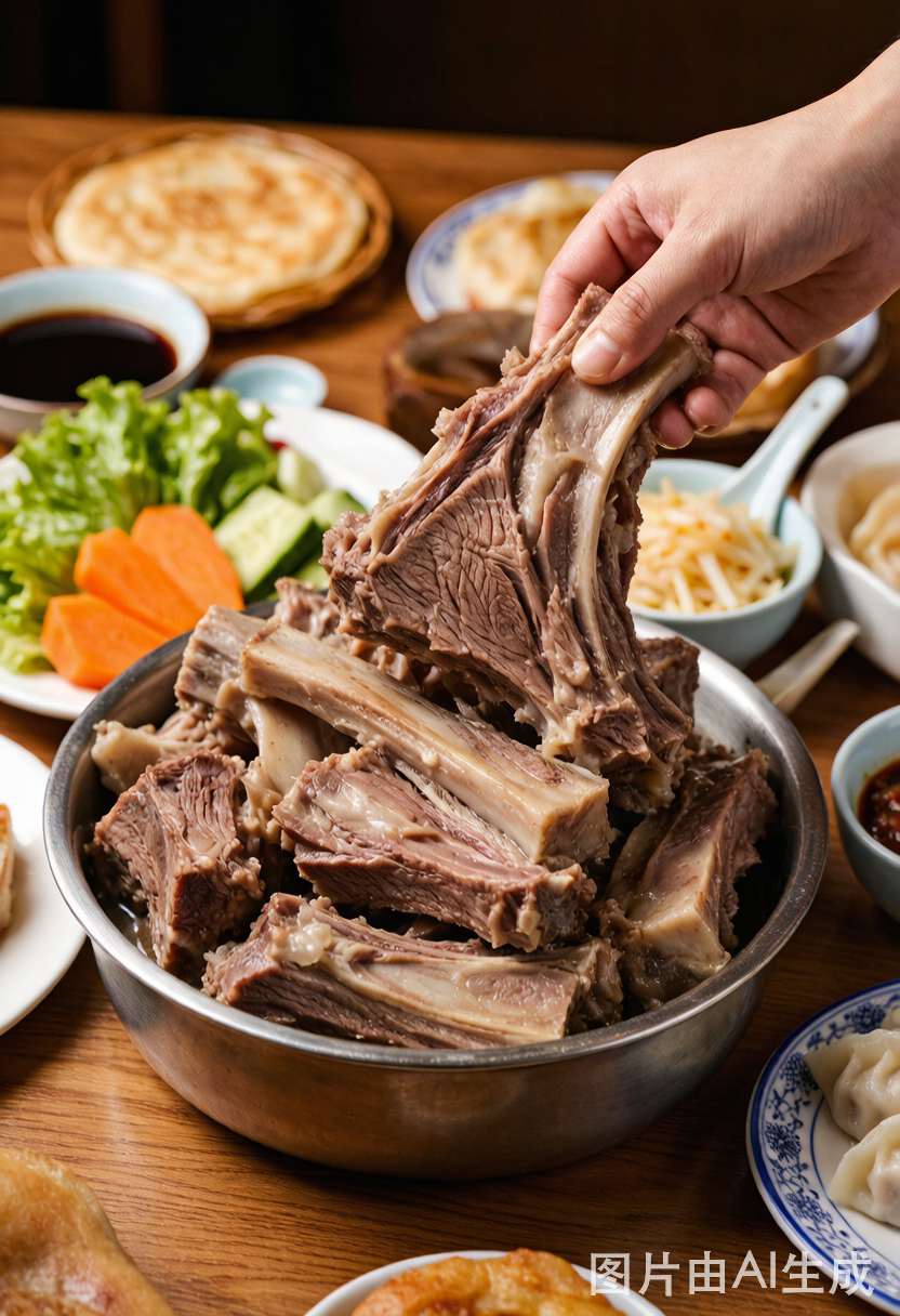 Hand-Grabbed Mutton