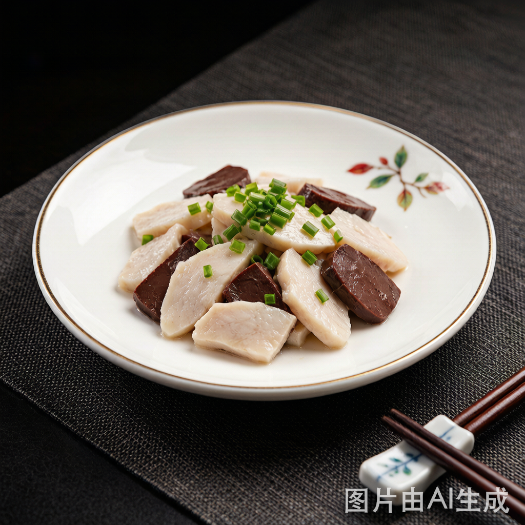 White Pork & Blood Sausage