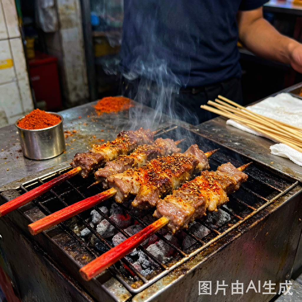 Lamb Kebab (Kawap)