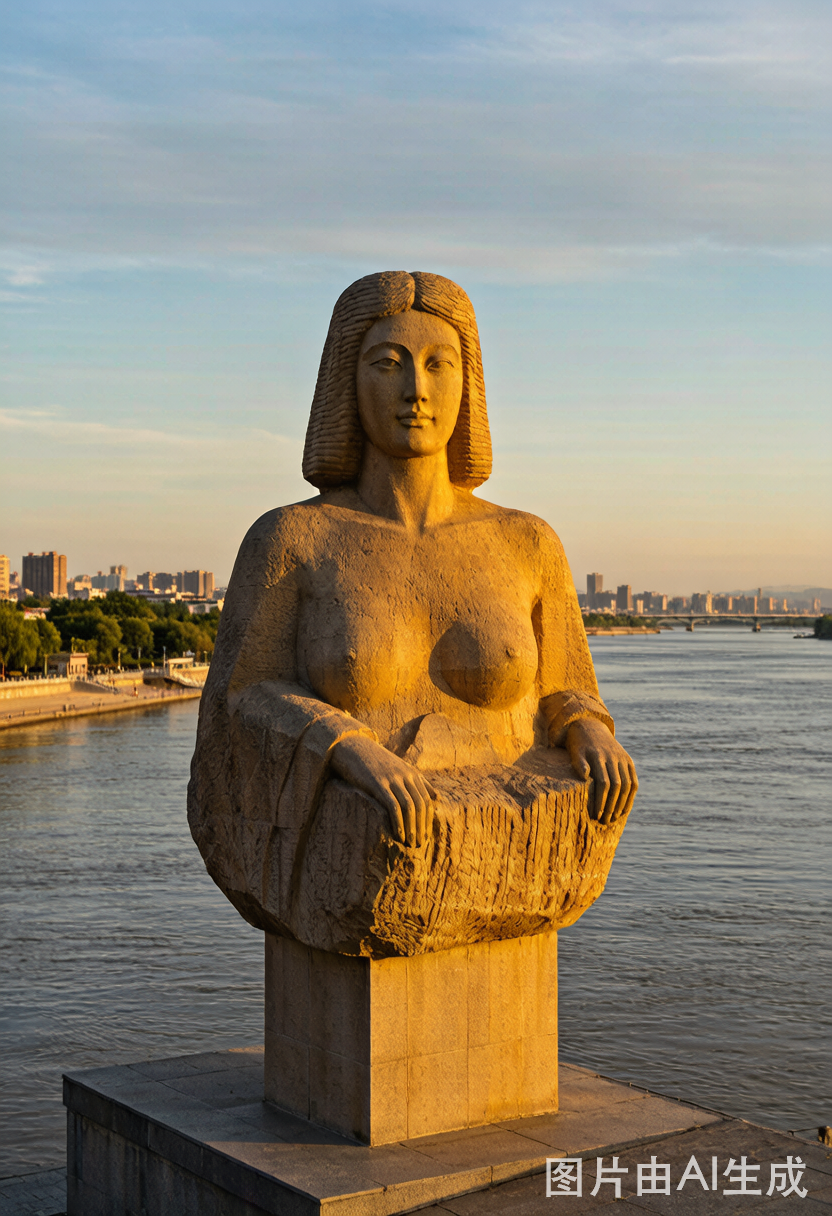 Yellow River Mother Sculpture