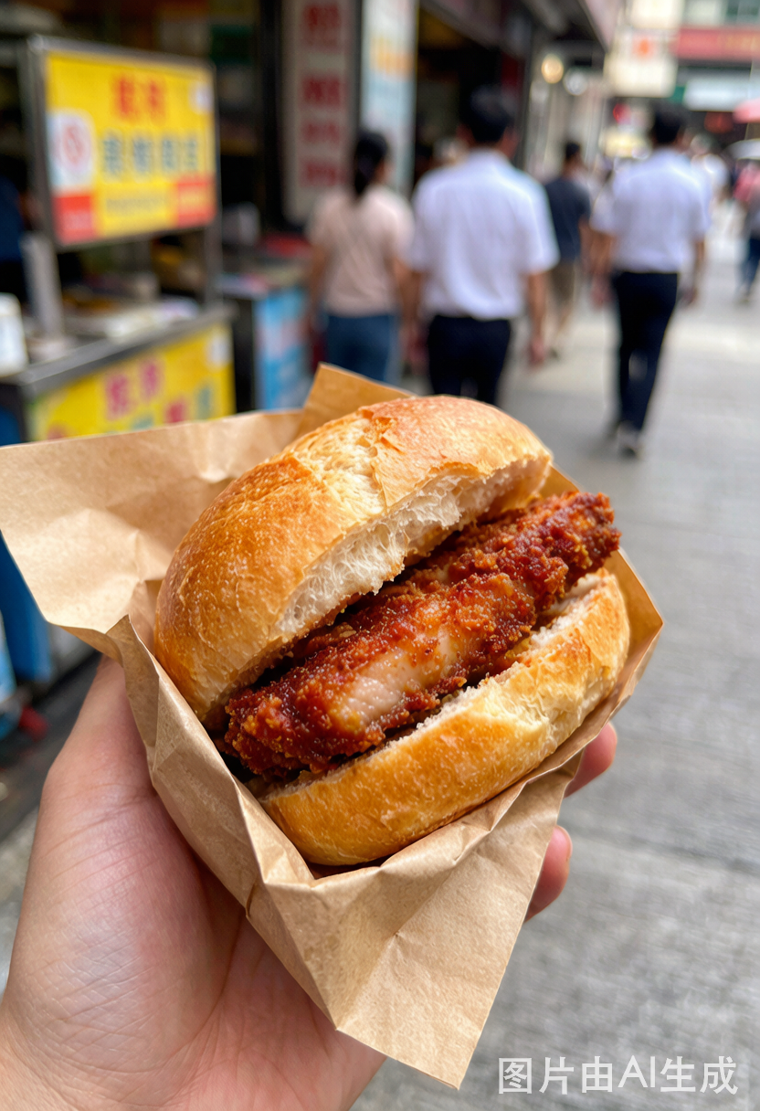 Pork Chop Bun