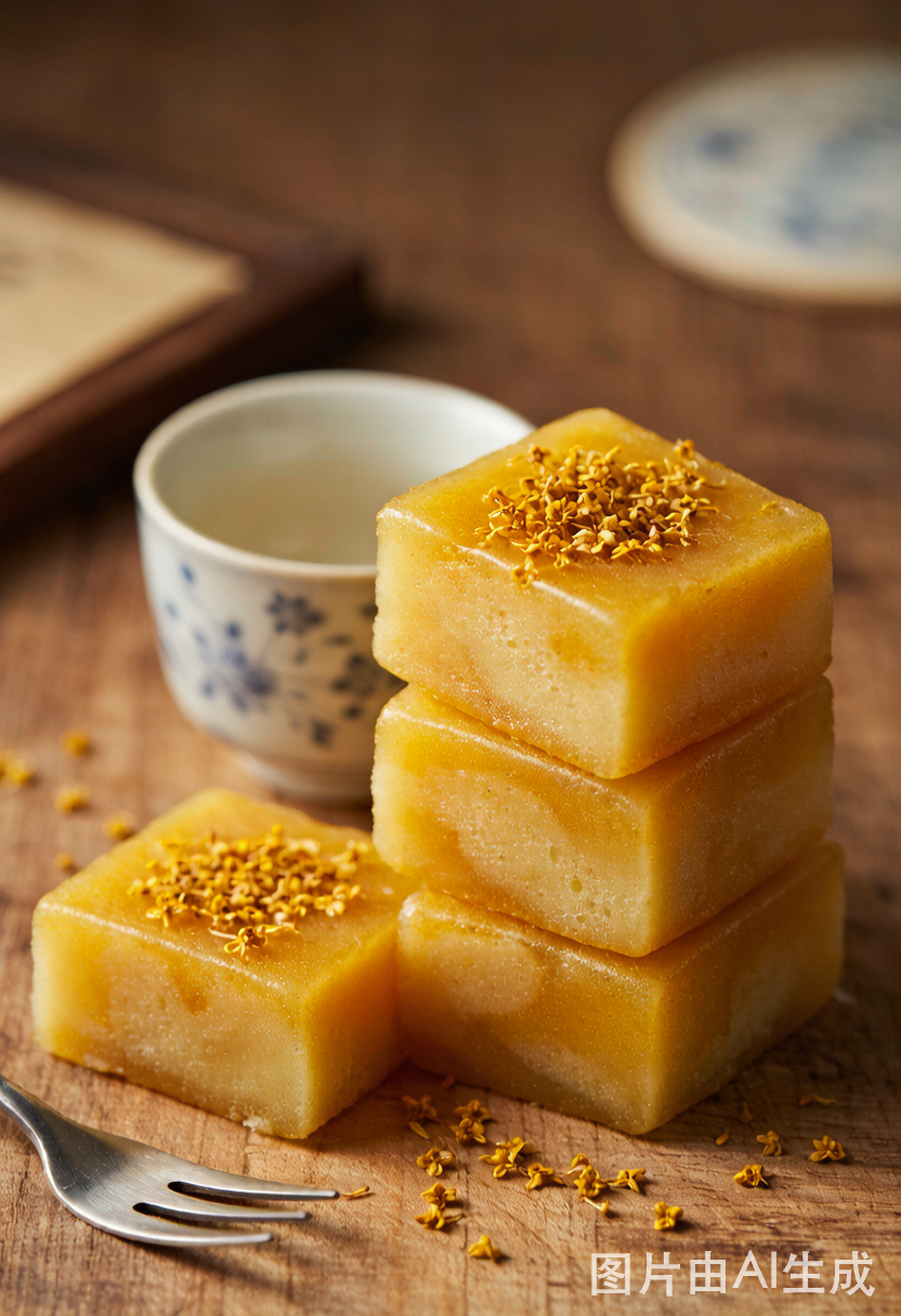 Osmanthus Cake