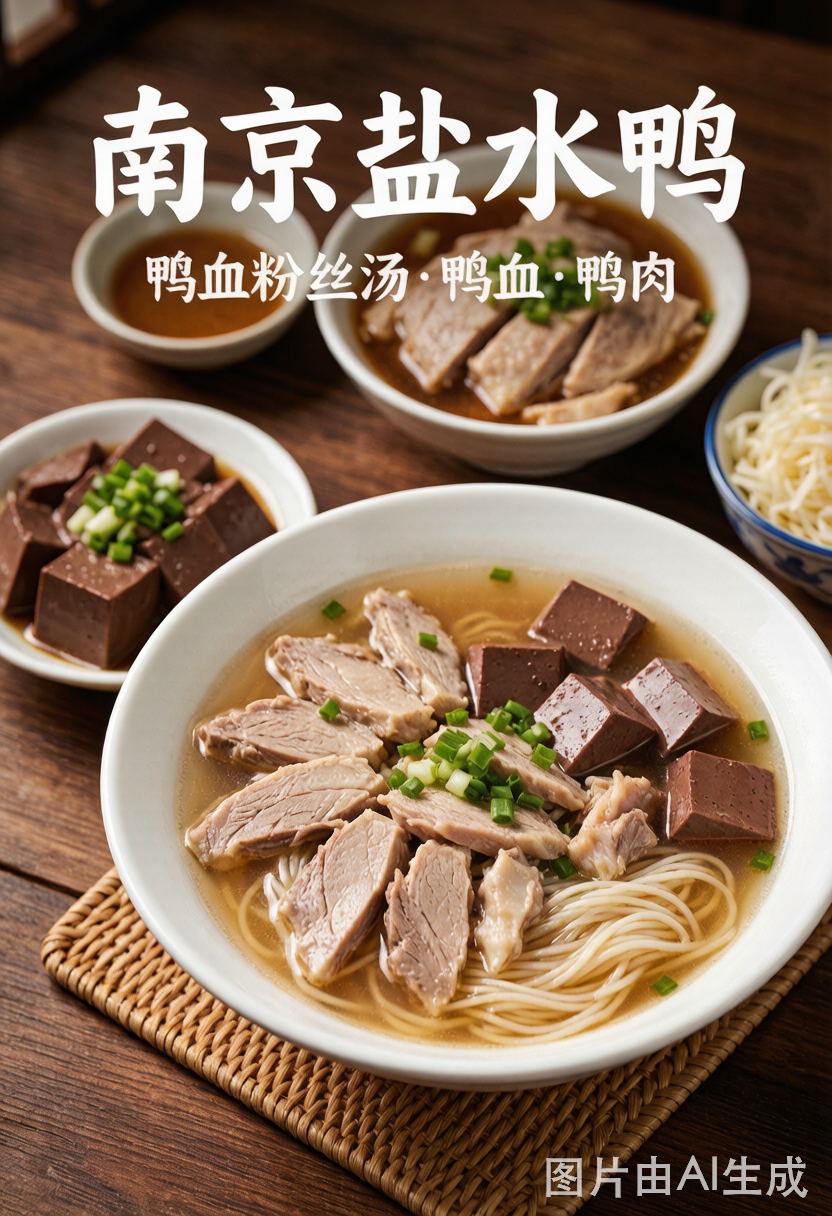 Duck Blood Vermicelli Soup