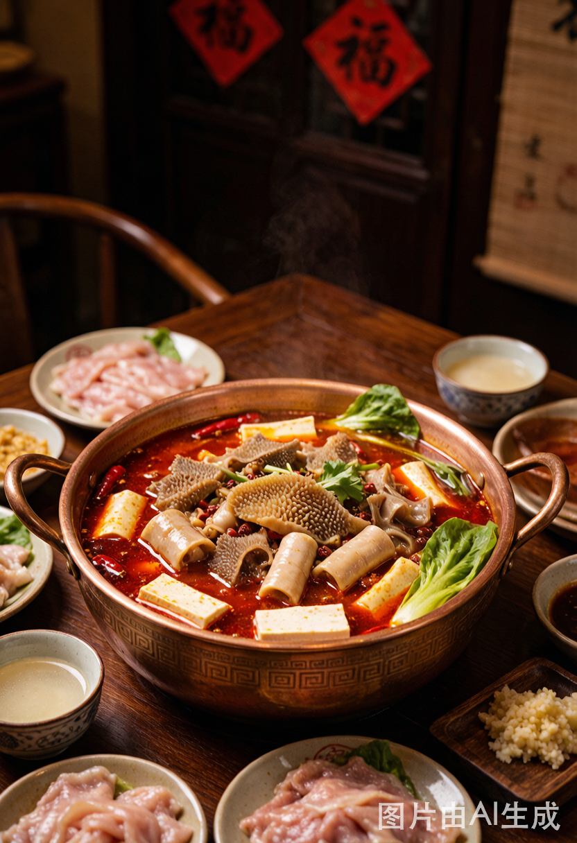 Niubie Hotpot (Beef Tripe)