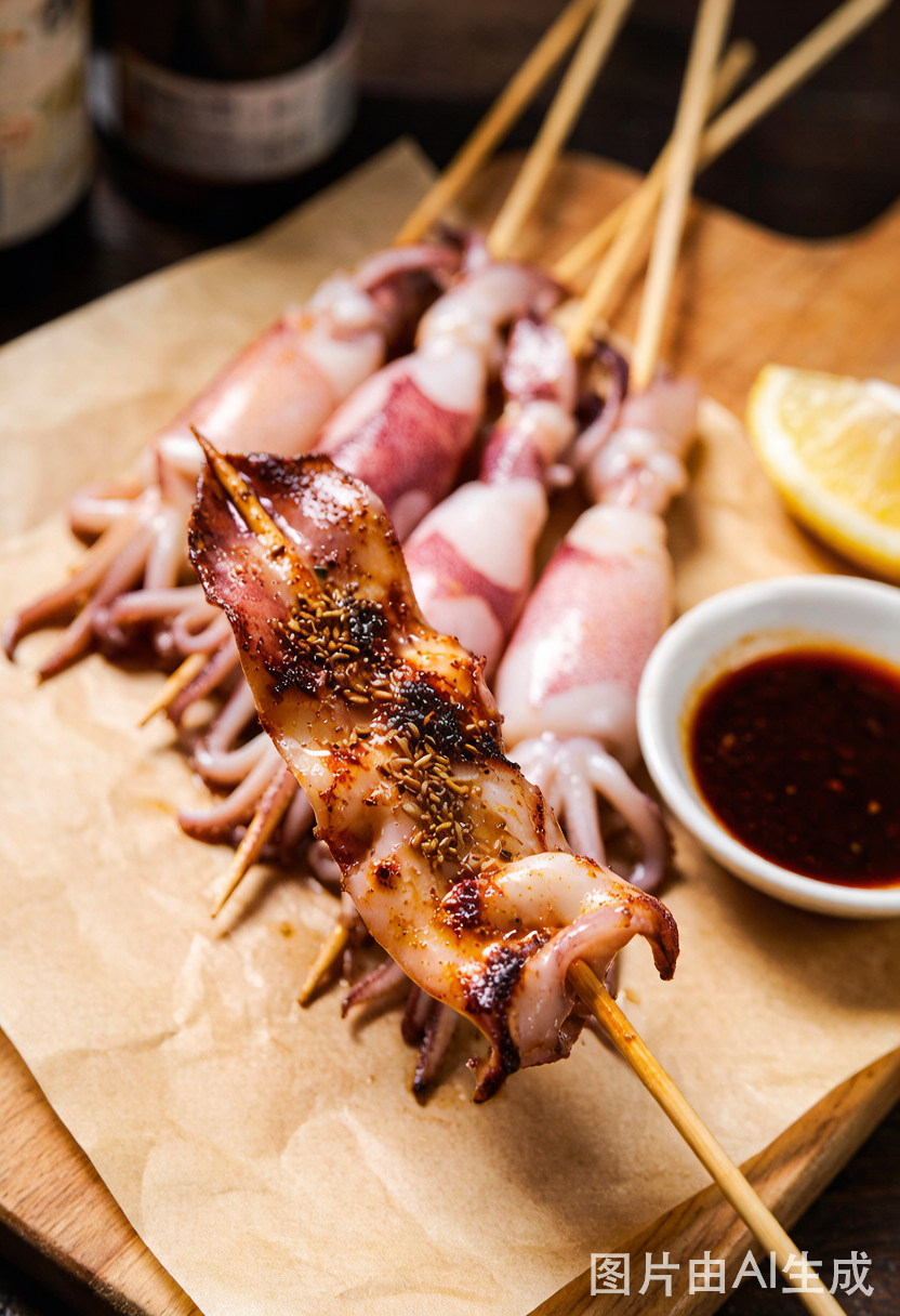 Grilled Squid