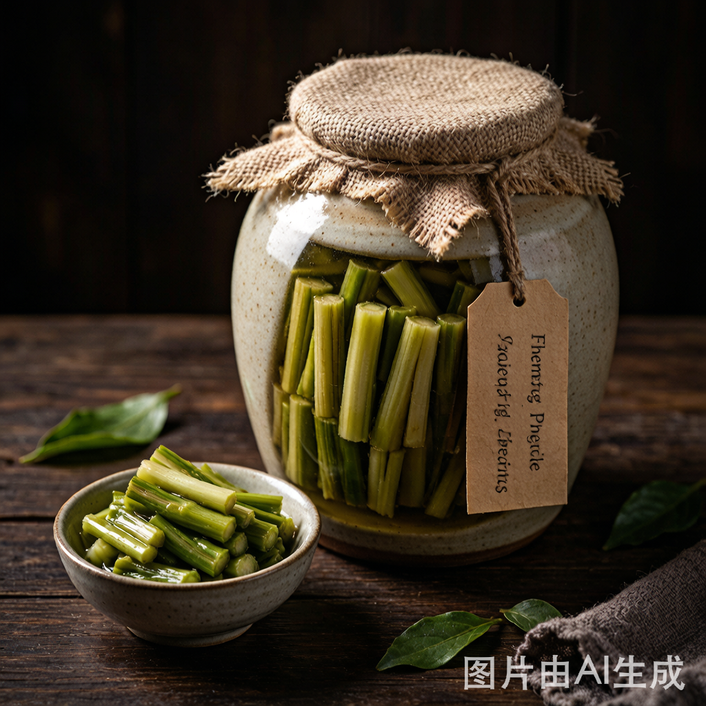 Fermented Amaranth Stems