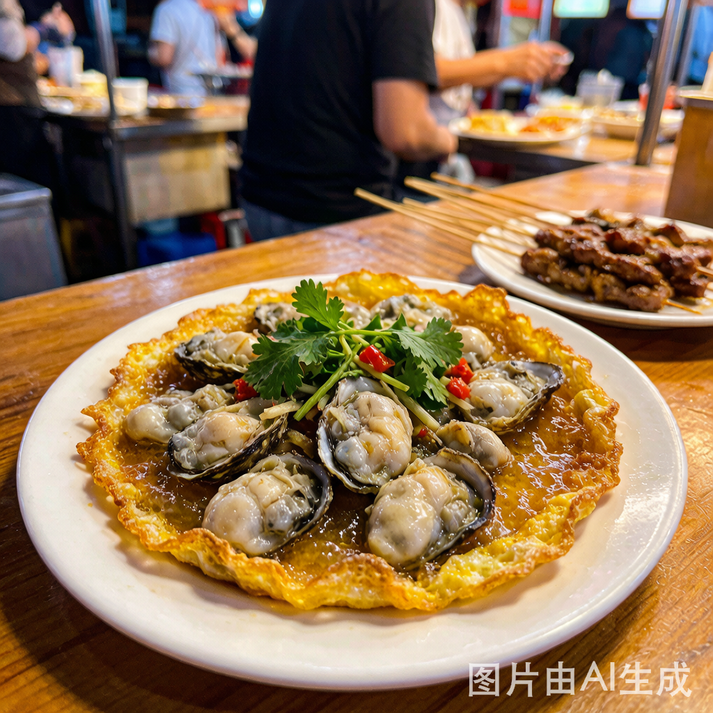 Oyster Omelet