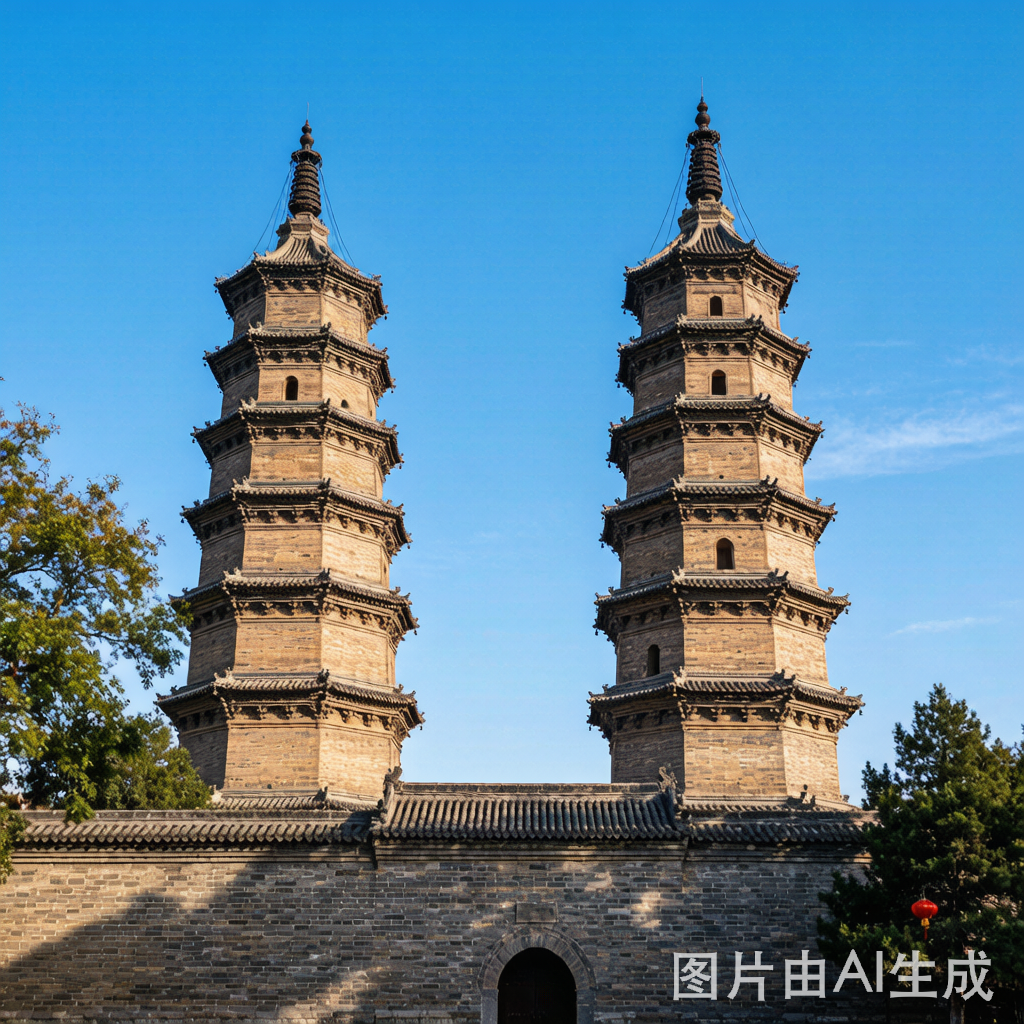 Twin Pagoda Temple (Yongzuo Si)