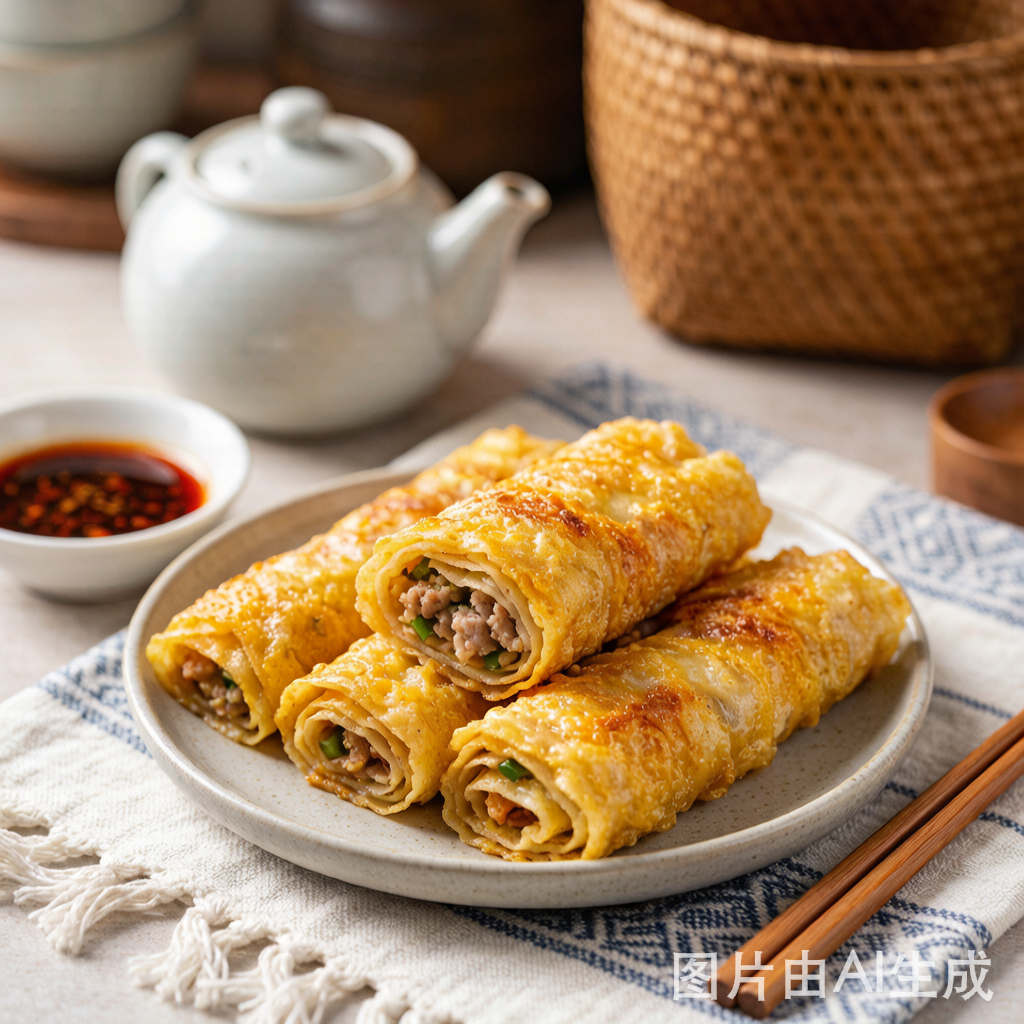 Doupi (Tofu Skin Wrap)