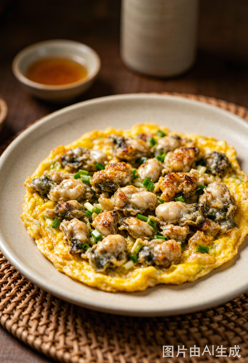Oyster Omelet (Hailijian)