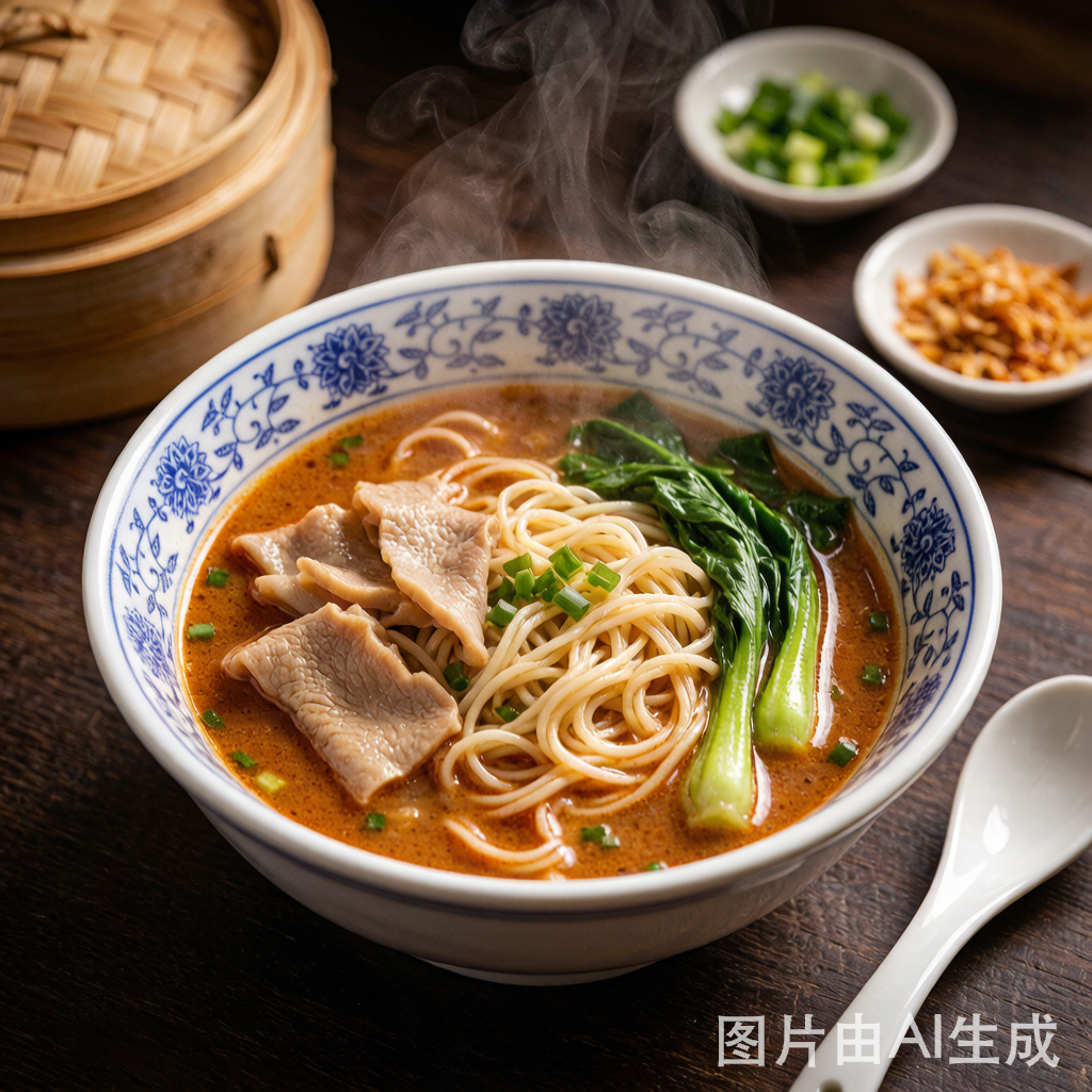 Satay Noodles (Shachamian)