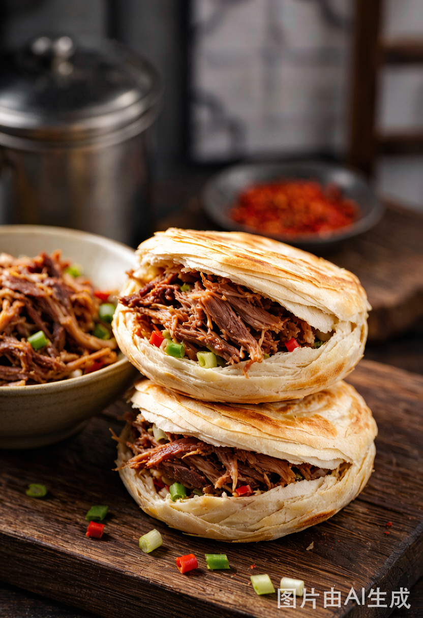 Roujiamo (Chinese Hamburger)