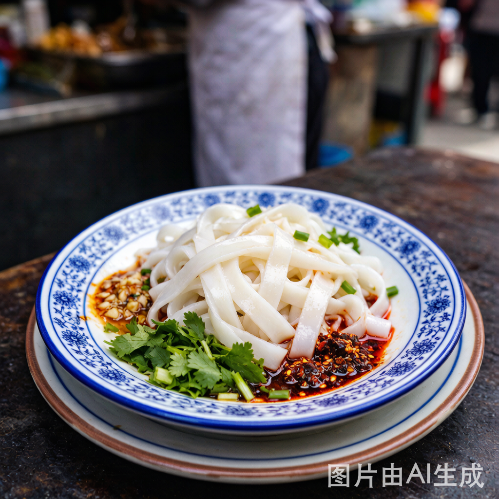 Qinghai Niangpi (Cold Noodle Sheet)