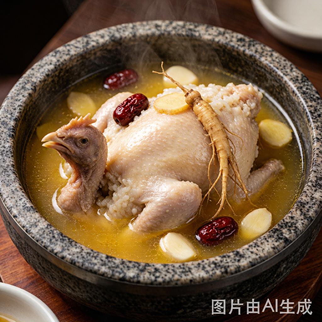 Samgyetang (Ginseng Chicken Soup)